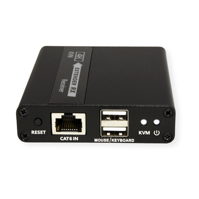 Predĺženie KVM cez TP do 70m, HDMI, USB, Audio (3.5mm jack), s lokálnym monitorom "loop out"