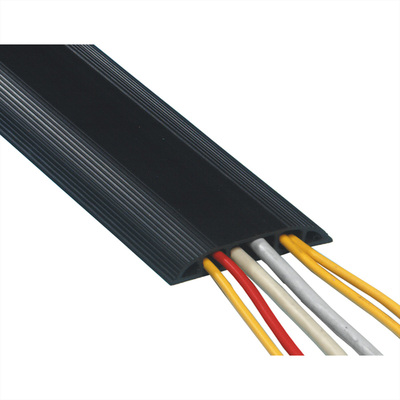 Káblový tunel na káble prechodová lišta 1500x83mm, DATAFLEX, PVC, čierny