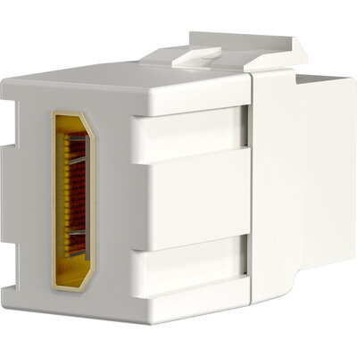 Modul HDMI Keystone F/F biely