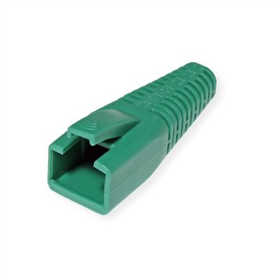Krytka na konektor RJ45, pre ø 5.5 až 8.5mm, zelená, 10ks/bal