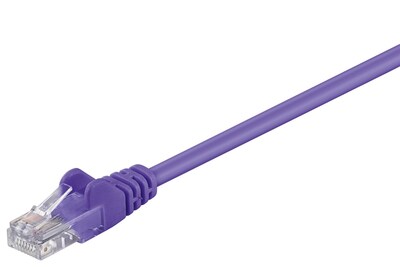 UTP Patchkábel 1.5m cat.5e, fialový, CCA