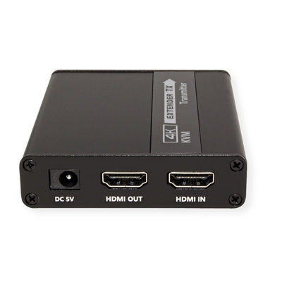 Predĺženie KVM cez TP do 70m, HDMI, USB, Audio (3.5mm jack), s lokálnym monitorom "loop out"