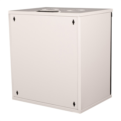 19" Rack na stenu 12U, sivý, 595x540x400 mm (HxWxD), RAL7035, BASIC