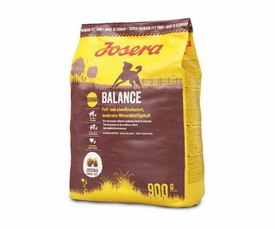 Krmivo JOSERA Balance 20/8, pre staršie alebo menej aktívne psy, 900g