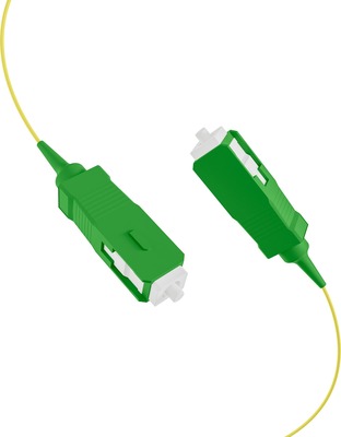 Optický Pigtail SC/APC, OS2, G652D, 2m, žltý (12ks/bal)