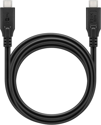 Kábel USB 3.2 Gen 1, Typ C CM/CM 1m, 5Gbps, PD 60w 20V3A, čierny