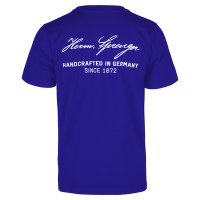 Tričko s krátkym rukávom s logom SPRENGER pánske, modré, XXL, HS