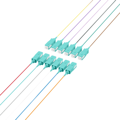 Optický Pigtail SC, OM3, 2m, farebné (12ks/bal)