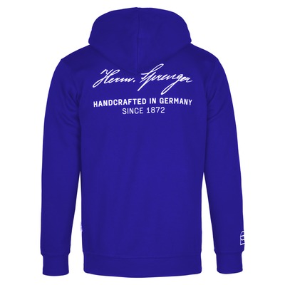 Mikina SPRENGER unisex s kapucňou, modrá, L, HS
