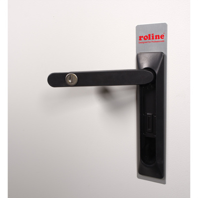 19" Rack na stenu 12U, sivý, 713x600x600mm (HxWxD), RAL7035, IP55, vonkajší, odnímateľné bočnice