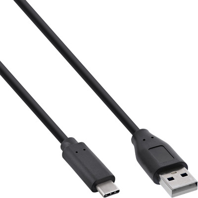 Kábel USB 2.0 AM/CM Typ C 5m, High Speed, čierny