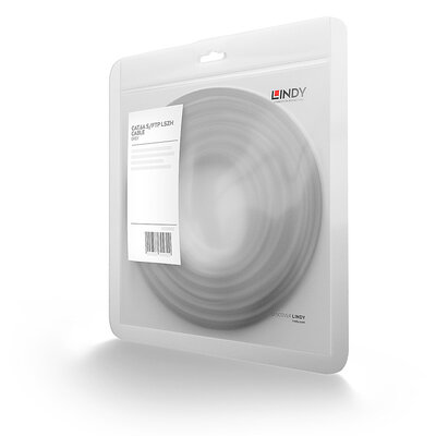 S/FTP (PiMF) Patchkábel LSOH 0.5m cat.6a, sivý, Cu