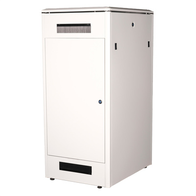 19" Rack na podlahu 26U, 1342x600x800mm (HxWxD), PRO, sklenené dvere, sivý