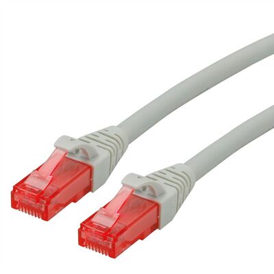 UTP Patchkábel LSOH 0.3m cat.6, sivý, CCA, Component Level