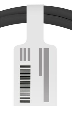 FTP Patchkábel 5m cat.5e, čierny, CCA, zahnutý (1x90°)
