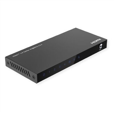 Video distribútor/splitter HDMI 1IN/4OUT, EDID Managment, UHD 4K@60Hz 18G