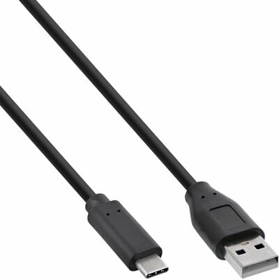 Kábel USB 2.0 AM/CM (3.1 Typ C) 5m, High Speed, čierny