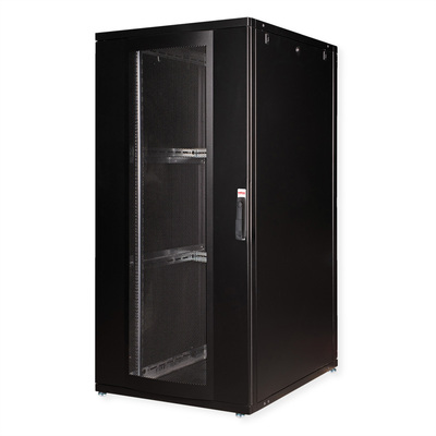 19" Rack na podlahu 36U, 1705x800x1000mm (HxWxD), PRO, čierny