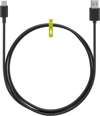 Kábel USB 2.0 Typ C AM/CM 2m, High Speed, čierny