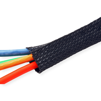 Káblový organizér Kábel Fix, suchý zips, 2.5m, ⌀ do 25mm, čierny