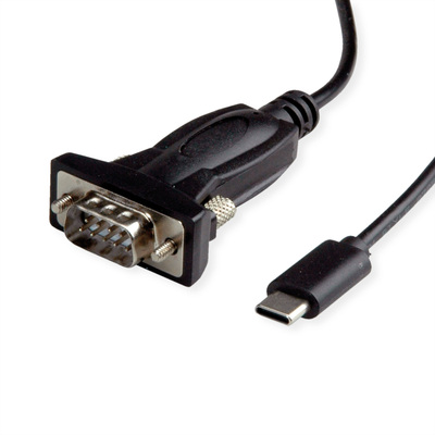 Redukcia z USB 3.1 Typ C na RS232, 9pin, 1.8m + adapdér na 25Pin M
