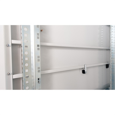 19" Rack na podlahu 42U, 1970x600x1000mm (HxWxD), PRO, Plexiglas, sivý