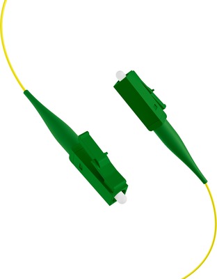 Optický Pigtail LC/APC, OS2, G657A2, 2m, žltý (12ks/bal)