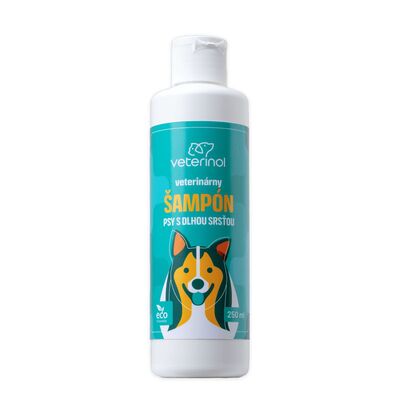 VETERINOL šampón pre psy s dlhou srsťou 250ml