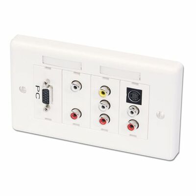Box modulárny biely pre 4x SNAP-IN Modul, box-L73089/L73115