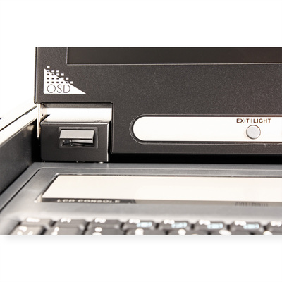 KVM konzola 17" LCD, 1 port, VGA, USB + PS/2, UK layout
