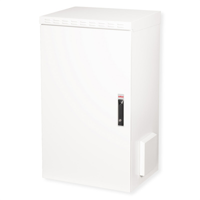 19" Rack na stenu 20U, sivý, 1068x600x450mm (HxWxD), RAL7035, IP55, vonkajší, odnímateľné bočnice