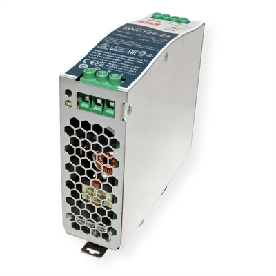 Napájací zdroj MEAN WELL SDR-120-24, montáž na DIN, 120W, 24V DC, 40x125.2x113.5 mm