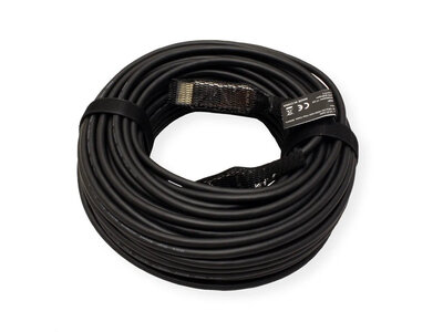 Kábel HDMI M/M 10m, Ultra High Speed+Eth, 8K@60Hz, HDMI 2.1, čierny, jednosmerný, aktívny, optický