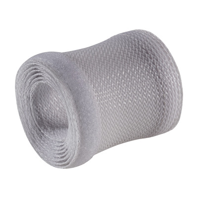 Káblový organizér Kábel Fix, suchý zips, 1m, ⌀ do 25mm, biely