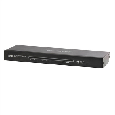 Video distribútor/splitter HDMI 1IN/8OUT cez 2xTP cat.5e do 60m, EDID, RS232, 1080p@60Hz