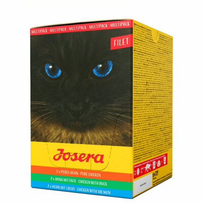 Kapsička pre mačky JOSERA FILET MULTIPACK, pre dospelé mačky, 6x70g