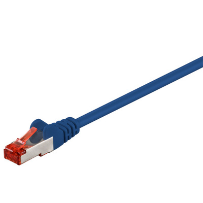 S/FTP (PiMF) Patchkábel LSOH 2m cat.6, modrý, Cu