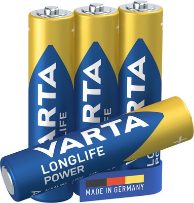 Batéria VARTA Longlife Power Alkalická AAA (4ks) 1.5V (LR03) 4BL