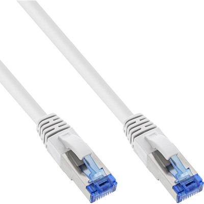 S/FTP (PiMF) Patchkábel LSOH 3m cat.6, biely, Cu