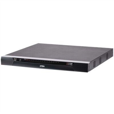 KVM switch/prepínač cez IP, 16PC, 32 remote users, 1 local, 2 remote, VGA, HDMI, USB, HotKeys, OSD