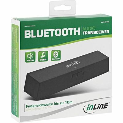 Bluetooth Audio prijímač / vysielač, BT 5.0, aptX LL, stereo jack 3.5mm, Toslink, čierny