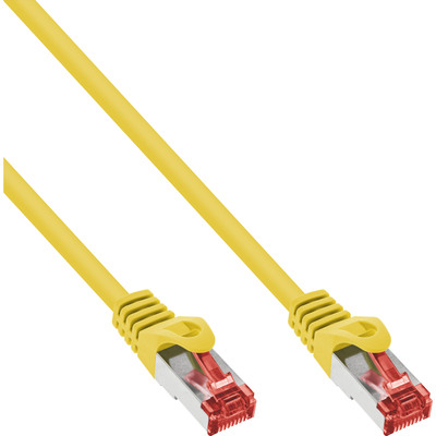 S/FTP (PiMF) Patchkábel LSOH 3m cat.6, žltý, Cu