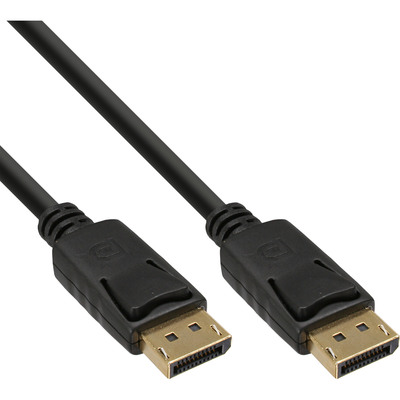 Kábel DisplayPort M/M 10m, 4K@60Hz, DP v1.2, 21.6Gbit/s, čierny