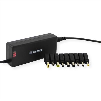 Adaptér NTS 120 W, 15-24V, napájací zdroj pre notebooky, LED display, účinosť cez 85%, čierny