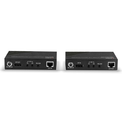 Predĺženie KVM cez TP do 100m, DisplayPort v1.2, USB, IR (obojsmerné), RS232, 4K@60Hz