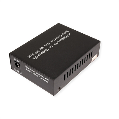 Optický konvertor SFP - RJ45, 100Mbit, GBIC modul LC Duplex MM OM do 500m v balení, čierny