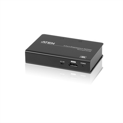 Video distribútor/splitter/ hub DisplayPort 1.2 1IN/2OUT, 21.6 Gbps, MST, 4K@60Hz, ext. adaptér