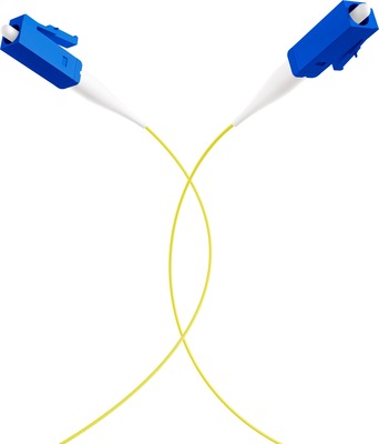 Optický Pigtail LC, OS2, G652D, 2m, žltý (12ks/bal)