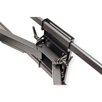 Držiak pre TV 50-90" na stenu, max 75kg, rameno 635mm, VESA do 800x600, čierny