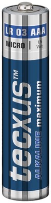 Batéria Tecxus Alkalická AAA (24ks) 1.5V (LR03) XXL-Pack 24BL